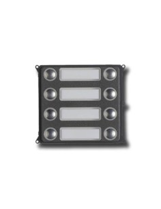 Plaque frontale module d'appel 8 boutons en zamak MTMF8PVR Came 60020690