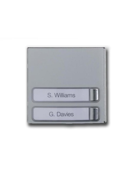 Plaque frontale pour module d'appel 2 boutons MTMF2P Came 60020110