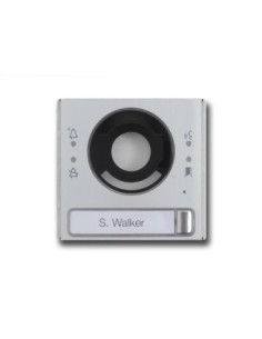 Plaque frontale vidéophone 1 bouton MTMFV1P Came 62030040