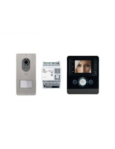Kit vidéophone mains libres perla / noir 001CK0002 Came CK0002 2