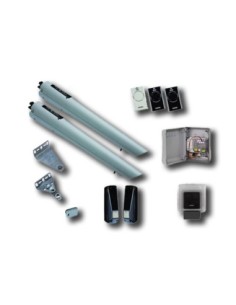 Kit motorisation portails battants 24v 868MHz handy integral FAAC 105998144