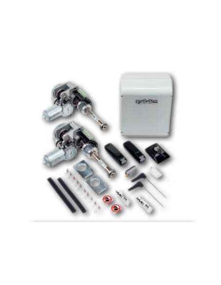Kit motorisation des portails battants S2500I 24v high kit FAAC 104250445PLUS1