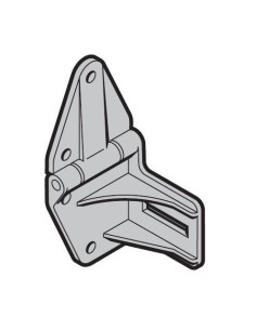 Corps de charnière latéral gauche Hörmann 3094119