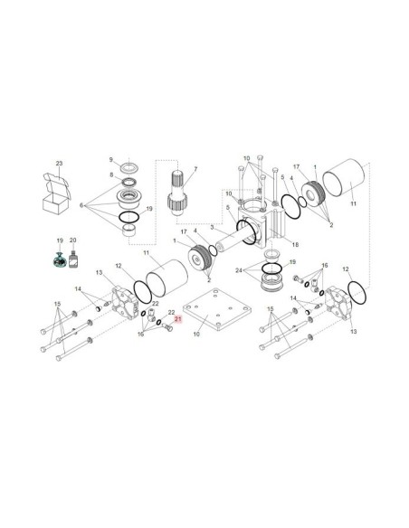 Bouchon 1/8 Faac 7110115