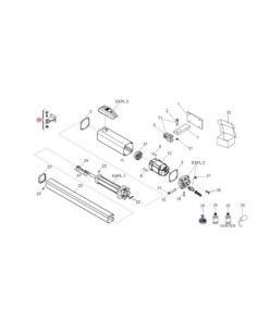 Fixation frontale 422 Faac 7220515 2