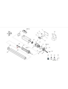 Paquet articulation 422 Faac 4900605 2