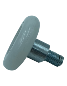 Roulette 46 mm Axe court avec vis métrique M10 Ø16 2
