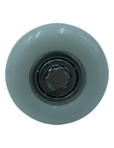 Roulette 46 mm Axe court avec vis métrique M10 Ø16
