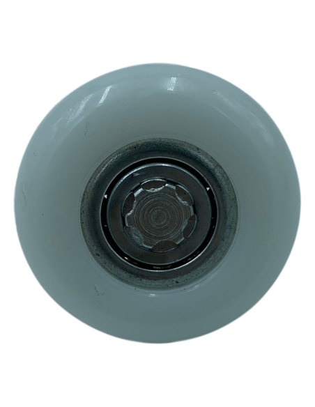 Roulette 46 mm Axe court avec vis métrique M10 Ø16