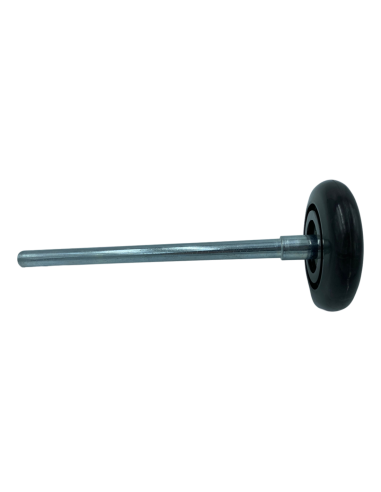 Roulette 72 mm Axe long avec roulement de précision Ø11