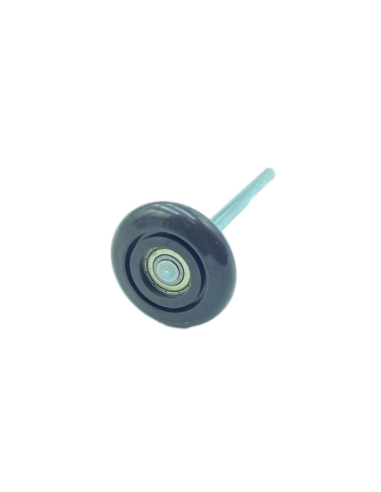 Roulette 72 mm Axe long avec roulement de précision Ø11