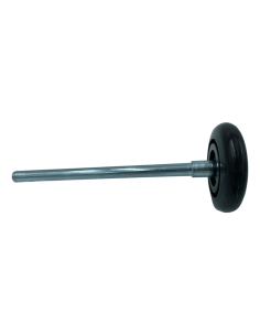 Roulette 72 mm Axe long avec roulement de précision Ø12 2