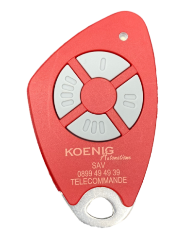 Télécommande badge 4 boutons 868,35 MHz Intratone MIFARE R