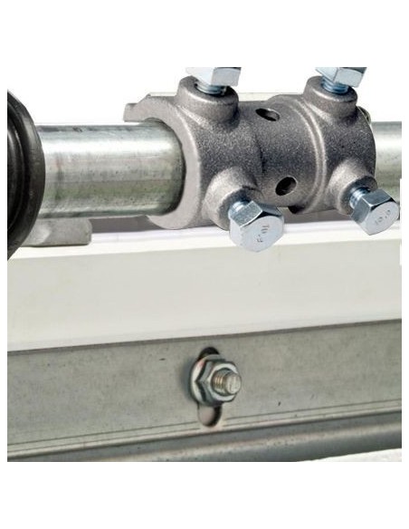 Pièce d'accouplement fixe en aluminium