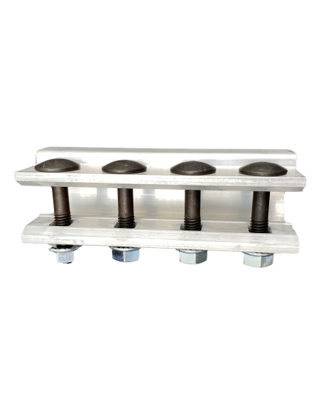Pièce d'accouplement fixe en aluminium