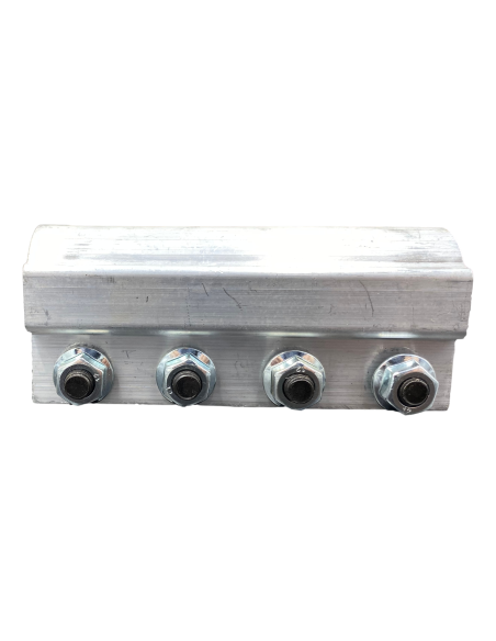Pièce d'accouplement fixe en aluminium