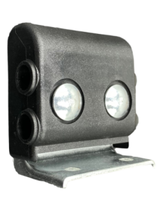 Tenon avec support de roulette ajustable en plastique 2