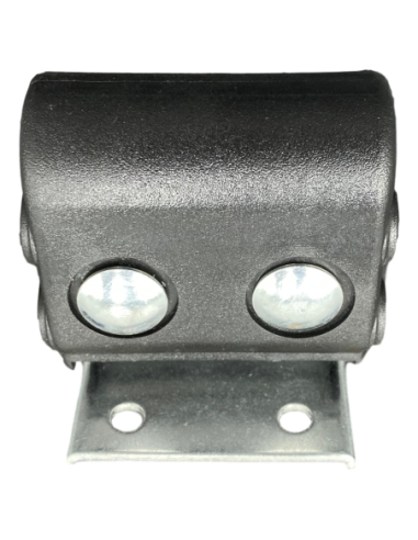 Tenon avec support de roulette ajustable en plastique