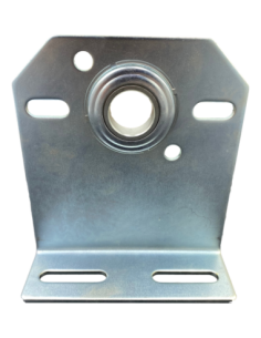 Palier intermédiaire 111 mm avec roulement côté face en acier galvanisé Ø25,4 2