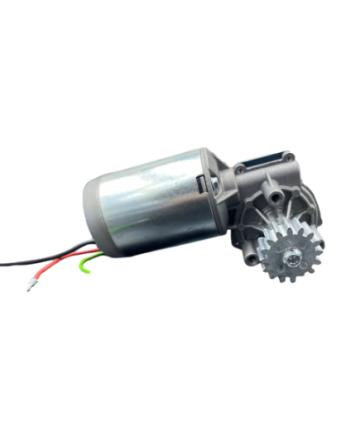 Moteur électrique 24V avec pignon en aluminium Normstahl T14118
