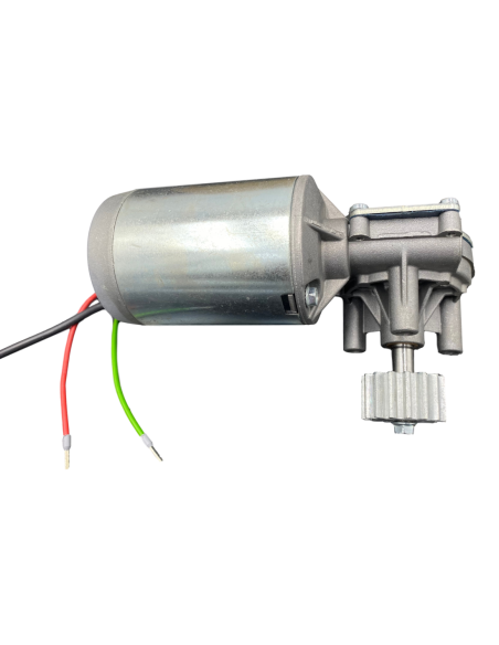 Moteur électrique 24V avec pignon en aluminium Normstahl T14118