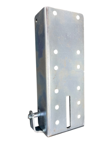 Plaque de base non-réglable avec support de roulement par paire