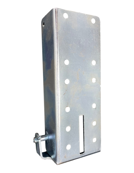 Plaque de base non-réglable avec support de roulement par paire