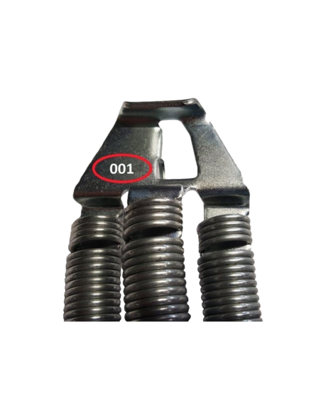 Ressorts triple pour porte basculante Hörmann N80, S95 et Ecostar