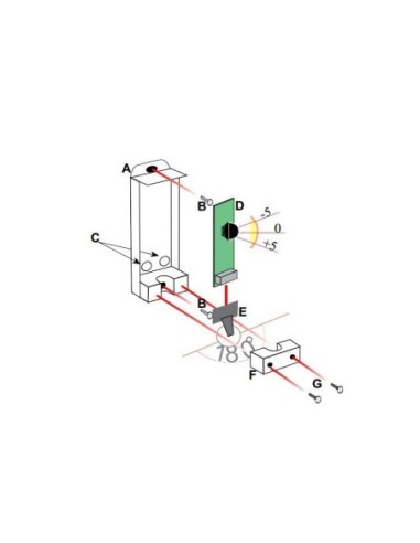 Photocellules murale Sommer 7029V000