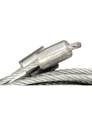 Câble acier double 2 mm universel par paire