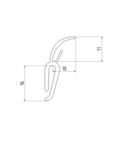 Joint latéral 10 mm 2