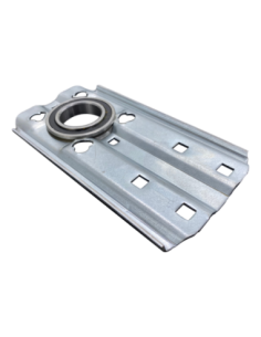 Palier intermédiaire 152 mm avec roulement côté face en acier galvanisé Ø25,4