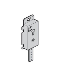 Serrure avec cylindre profilé Hörmann 717029