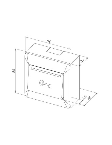 Bouton poussoir ABS NO + NC Sewosy PBNONC