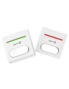 Bouton poussoir ABS NO + NC + LEDs rouge et verte Sewosy PBAL1