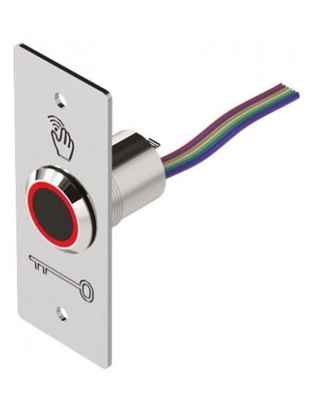 Bouton poussoir lumineux infrarouge bicolore 12-24V DC Sewosy PB22IR_E
