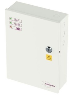 Alimentation à découpage 12V DC 5A avec relais défaut Sewosy AD1205R