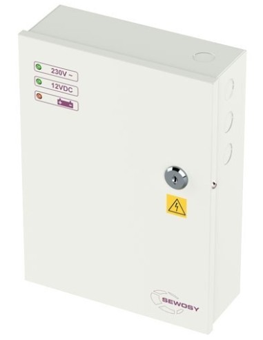 Alimentation à découpage 12V DC 5A avec relais défaut Sewosy AD1205R