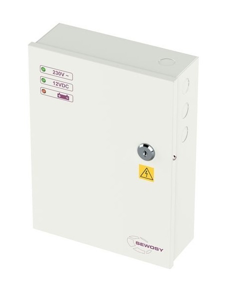 Alimentation à découpage 12V DC 5A avec relais défaut Sewosy AD1205R