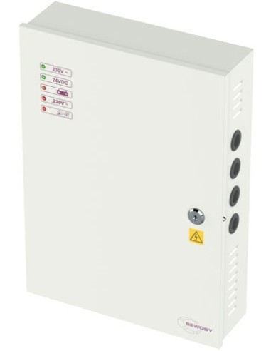 Alimentation à découpage 24V DC 5A avec relais défaut Sewosy AD2405R