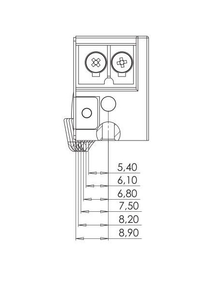 Gâche électrique à mémoire stationnaire invisible 12V AC DC + Varistance Sewosy SE2MI