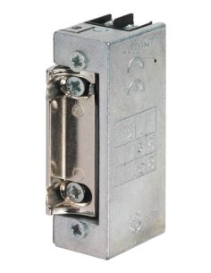 Gâche électrique à mémoire stationnaire invisible 12-24V AC/DC + OPEM + Varistance Sewosy SE2MIO