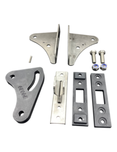 Attache avant et arrière inox pour modèle Faac 400 FIX400