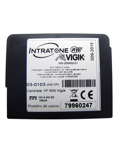 Centrale de gestion Vigik 1 porte Intratone 03-0103