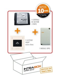 Intrabox data eco lecteur de proximité Vigik mains-libre Intratone 06-0180