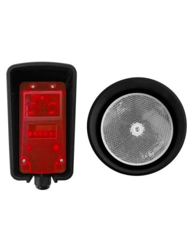 Photocellule avec réflecteur 12-30V avec protection miroir