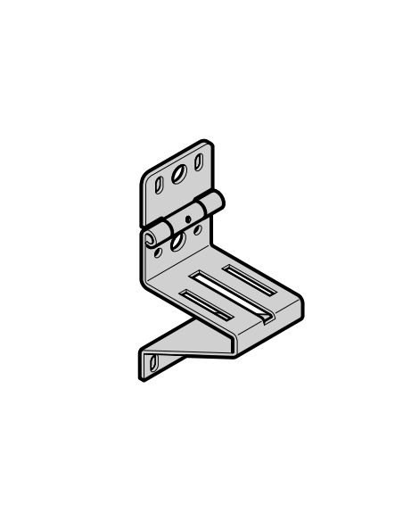 Support de roulette épaisseur 80 mm Hörmann 3062244