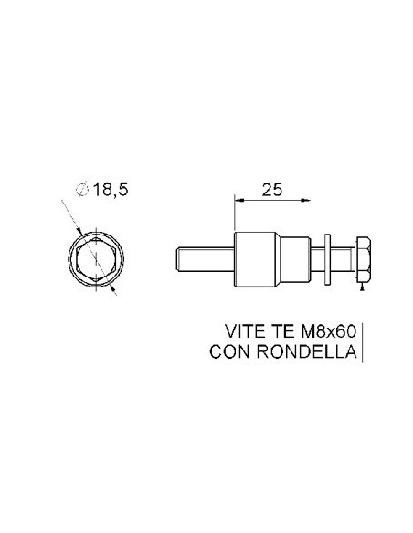 Vis de fixation de rack