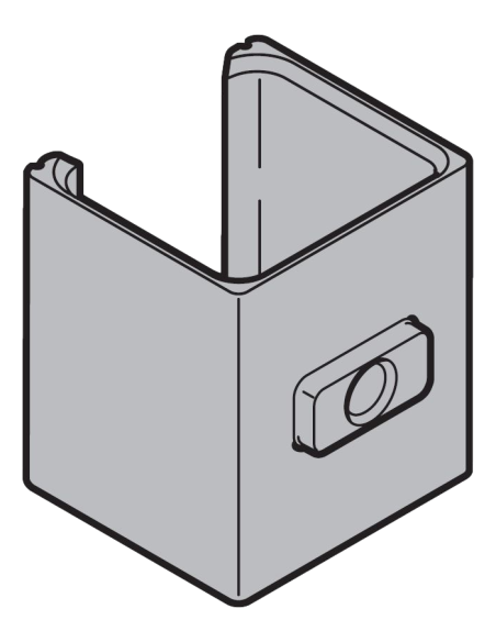 Fixation pour barrière photoélectrique Hörmann 4990887