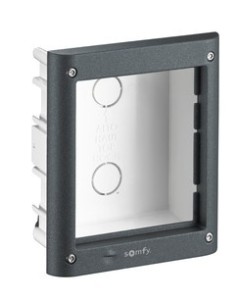Cadre 1 module encastré pour VSystem Pro Somfy 9020020